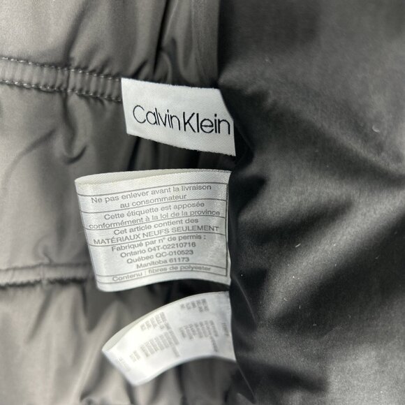 Calvin Klein Men’s Size Large Quilt Lined Full Zip Coat Winter Jacket - Picture 6 of 15